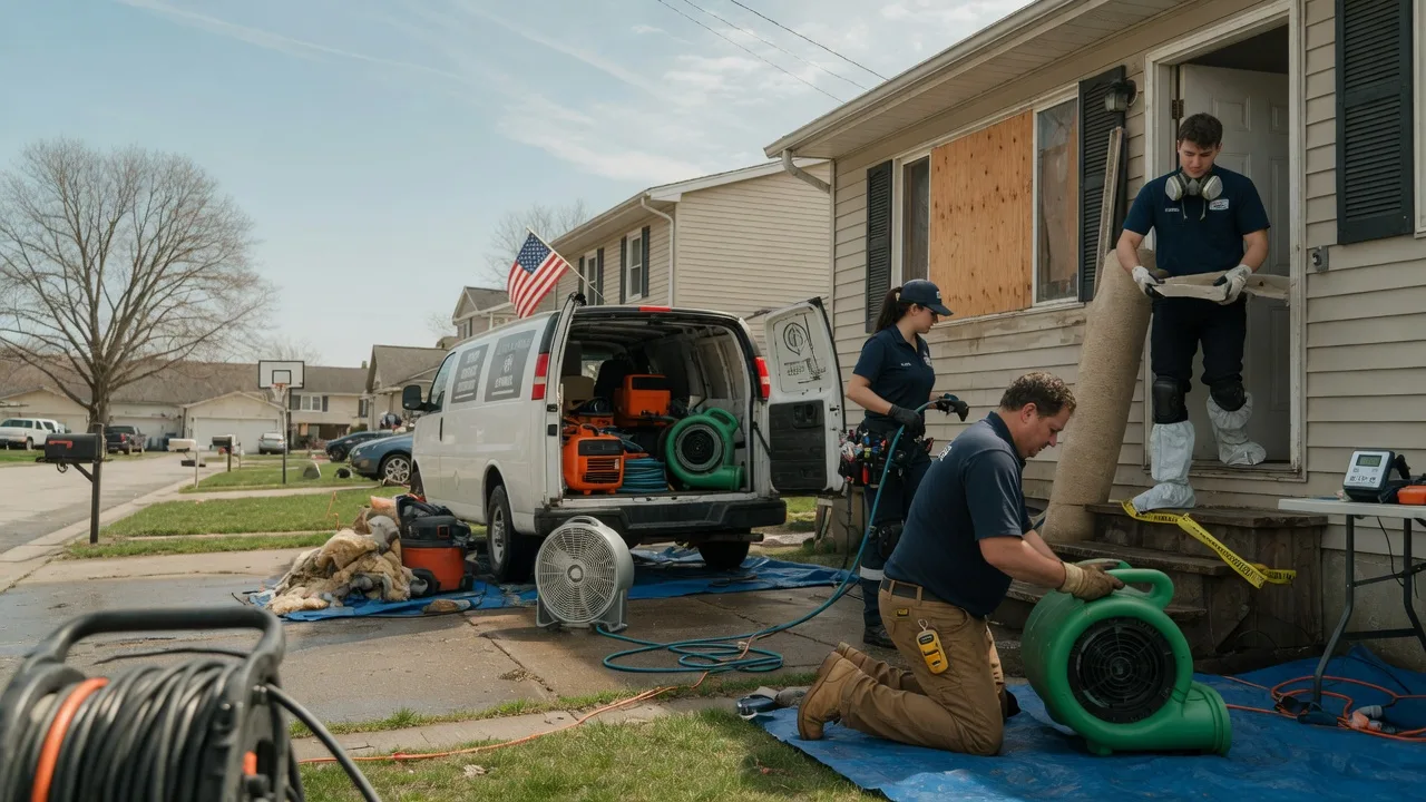Water Damage Restoration in Sun Prairie, WI near me